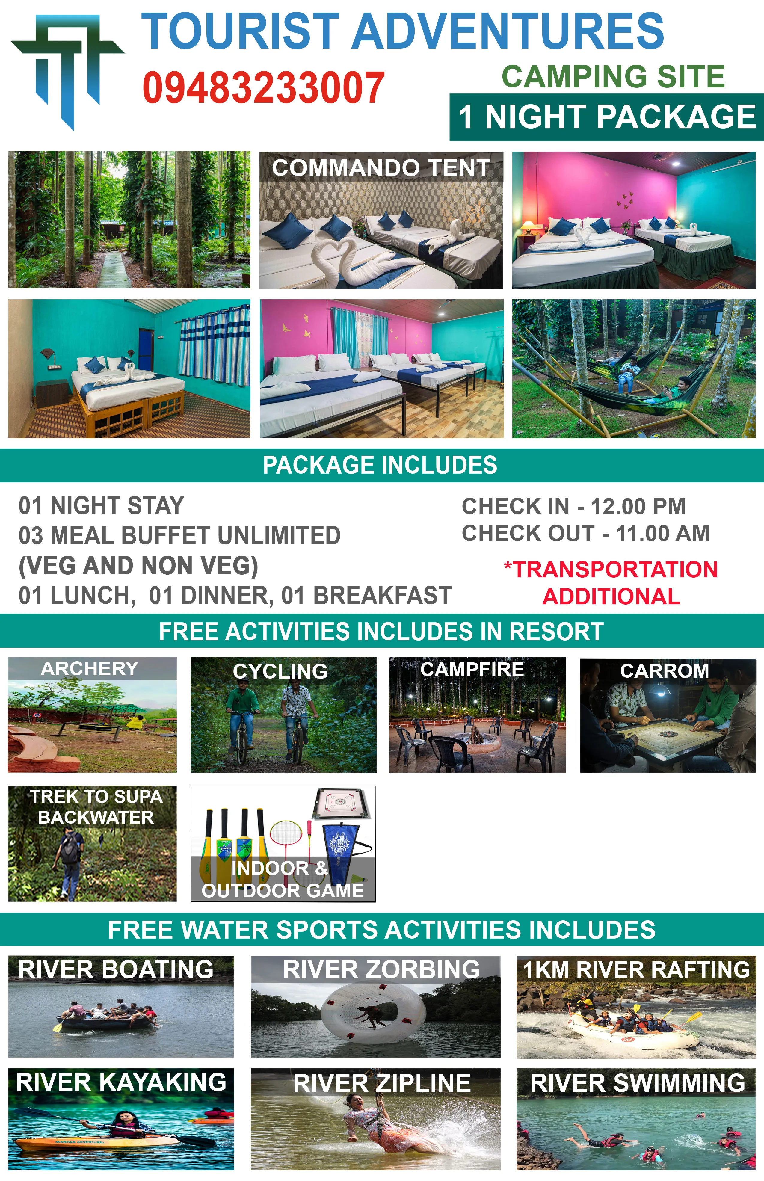Flycatcher Package Dandeli