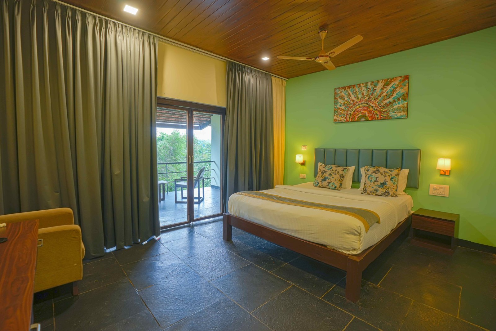 AC Cottage Room Double Sharing
